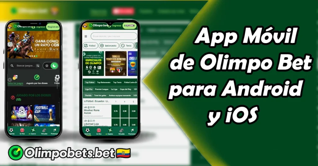 Instale la App Móvil de Olimpo Bet para Android y iOS