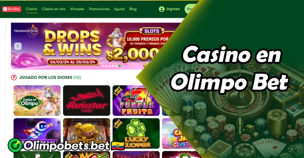 Casino en Olimpo Bet